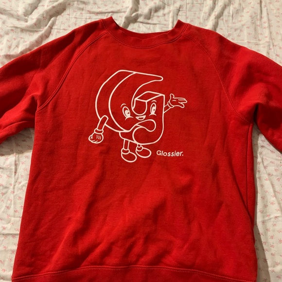 glossier sweater (holiday 2022- limited edition) - Picture 1 of 3